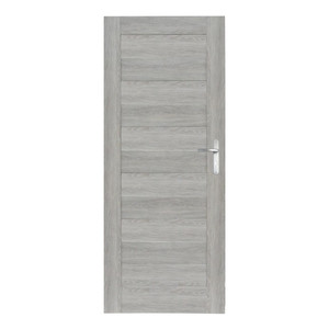 Internal Door Trame 90, left, grey oak