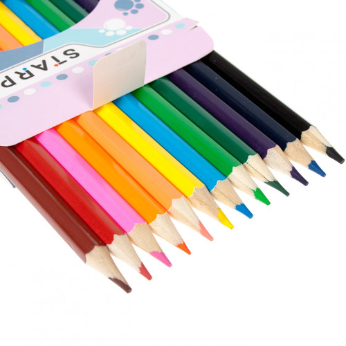 Starpak Colour Pencils 12 Colours Cuties