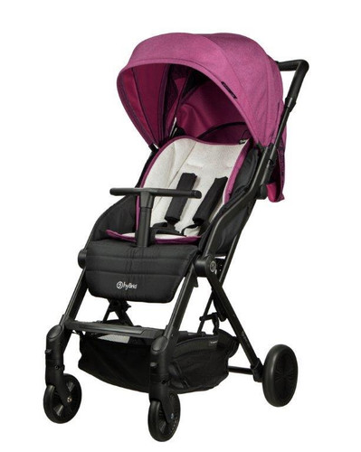Titanium Baby Stroller Pushchair Hybrid Buggy Cabi S Bubblegum 0-20kg