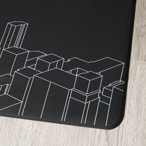 LÅNESPELARE Floor protector, 110x100 cm