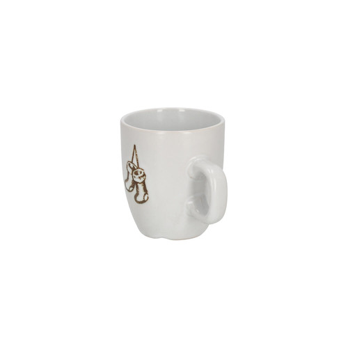 Set of 2 Mugs 150ml Christmas Stockings, white