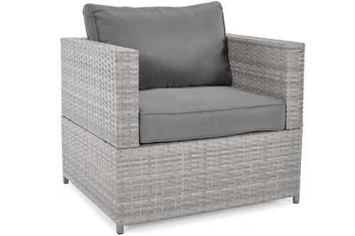 Outdoor Furniture Set MALAGA COMFORT MAX, grey