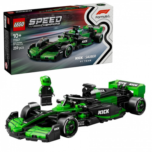 LEGO Speed Champions KICK Sauber F1® Team C44 Race Car 10+