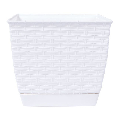 Plant Pot Ratolla Square 19 cm, white