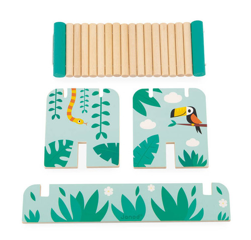 Janod Tropik Tropical Wooden Balance Game 2+