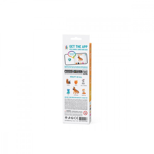 Hey Clay Air-Dry Clay Dog Story German Shepherd 3+