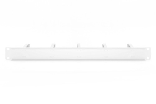 DIGITUS Cable Management Panel with Cable Rings for 483 mm (19") Cabinets, 1U, grey
