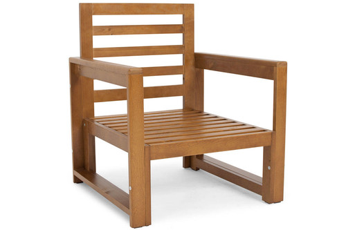 Outdoor Armchair MALTA, brown/graphite