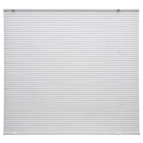 HORNVALLMO Pleated blind, white/top-down bottom-up, 100x130 cm