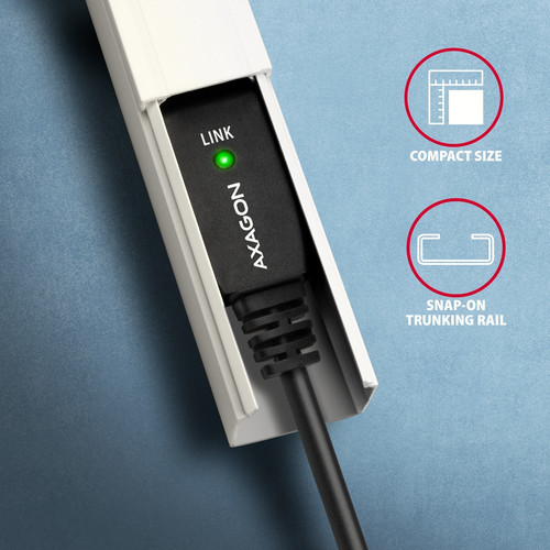 AXAGON USB Cable ADR-210B USB 2.0 A-M -> B-M act 10m