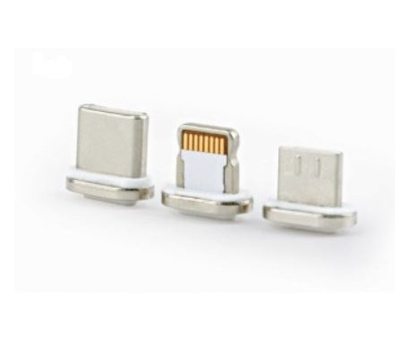 Gembird USB Magnetic Cable 3 in 1 1m, silver