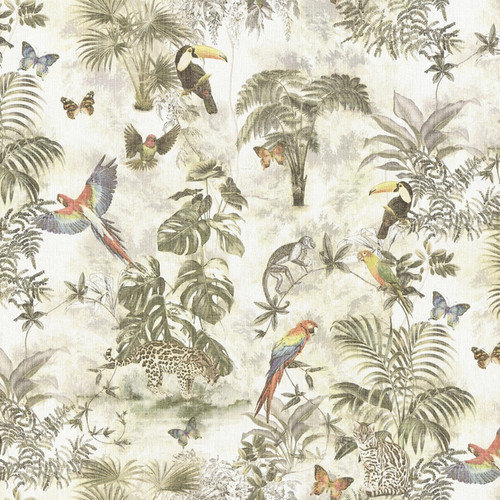 GoodHome Vinyl Wallpaper on Fleece Lipia, multicolour