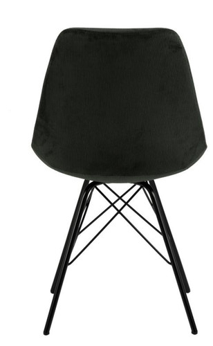 Dining Chair Eris, corduroy, dark green