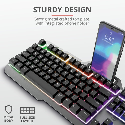 Trust Wired Gaming Keyboard GXT853 ESCA