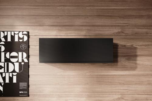 Wall Cabinet Loftia, black/matt black