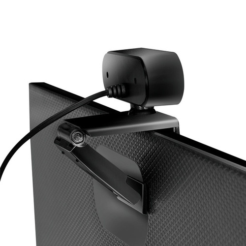 LogiLink HD Webcam with Microphone USB, black