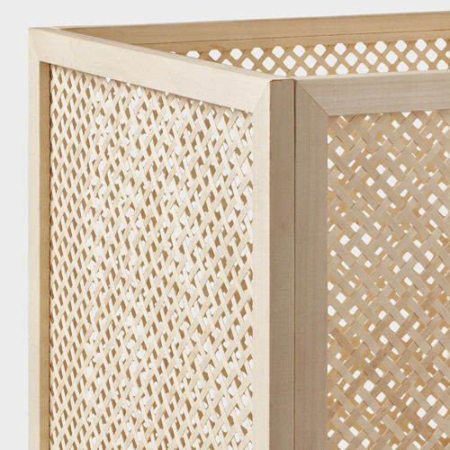 VÄLTNING Box, natural, 33x33x31 cm