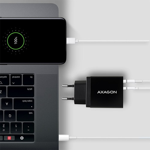 AXAGON Wall Charger EU Plug QC3.0/AFC/FCP + P ACU-PQ22