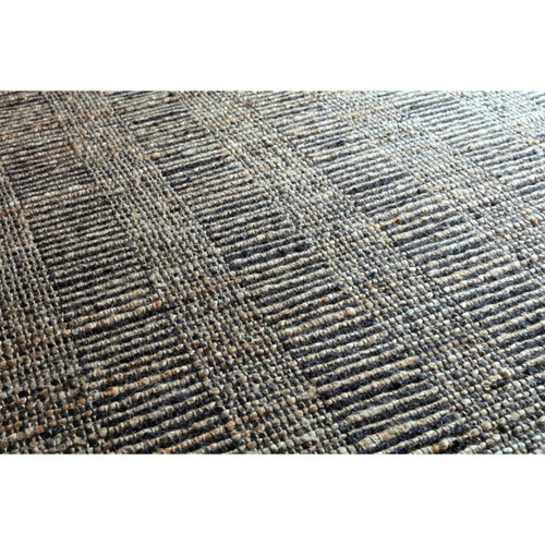 GoodHome Rug Jute&Cotton 120 x 170 cm, pattern