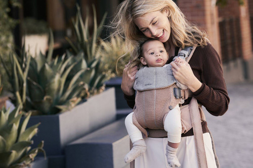 BABYBJORN Baby Carrier Harmony 3D Mesh, Dusty pink