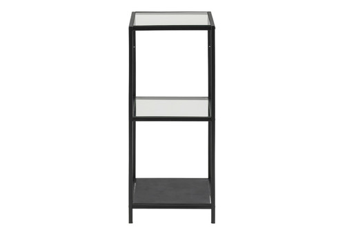Shelving Unit Seaford II, black