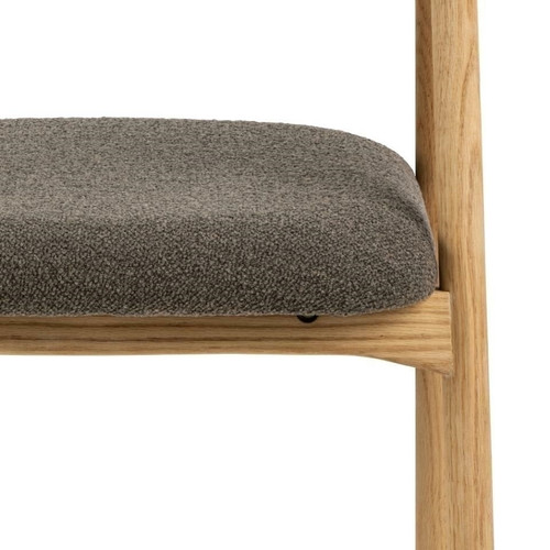 Dining Chair Addi, brown/oak