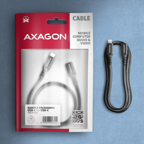 AXAGON USB Cable BUCM32-CF10AB extension cable Gen2 USB-C USB-C