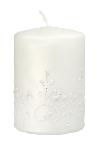 Artman Decorative Candle Tiffany, small, white