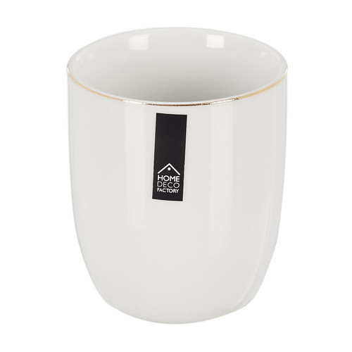 Mug Pearl Gold 180ml, white