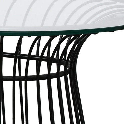 Coffee Table Ombra, oval, black
