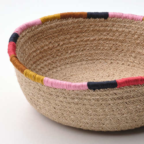 MÄVINN Basket, jute, 22 cm