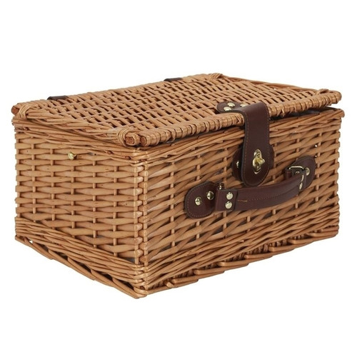 4-Person Picnic Basket with Accessories Exotic