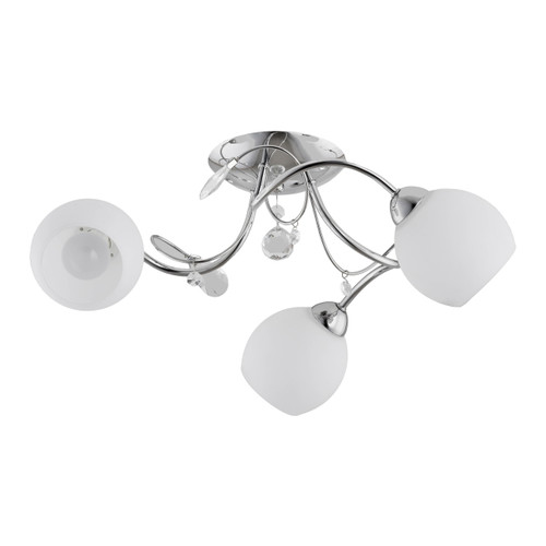 Pendant Lamp Livia 3 x E14, chrome