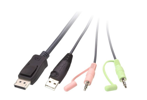 ATEN Cable 2-Port USB DP KVM Switch CS22DP