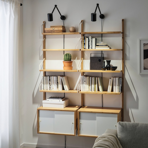 NYMÅNE Work/wall lamp, anthracite