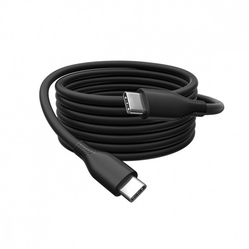 DIGITUS USB silicone cable, USB 10Gbps, 1m, black