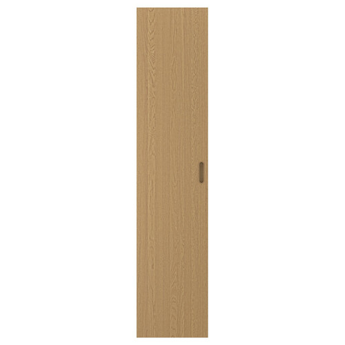 TONSTAD Door, oak veneer, 50x229 cm
