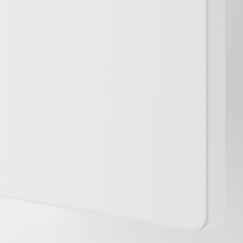 SMÅSTAD / PLATSA Storage combination, white black/white/stripe with 3 drawers, 120x57x123 cm