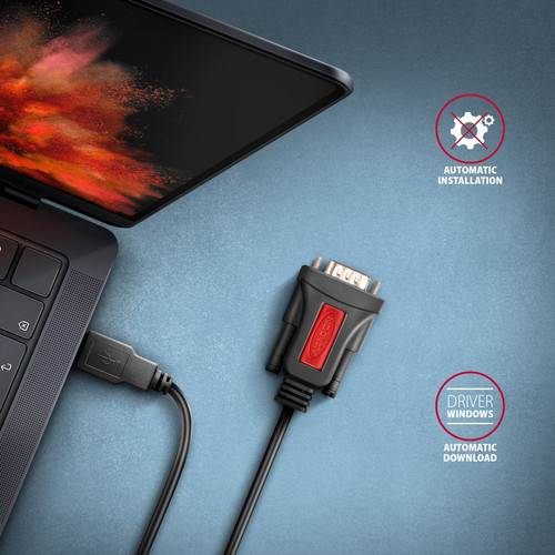 AXAGON ADS-1PSN Adapter Prolific USB2.0 > RS-232 serial