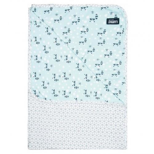 Luma Multi Blanket 75x100cm Racoon Mint