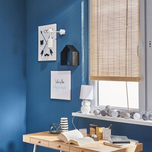 Corded Roller Blind Bamboo 60x180cm, natural