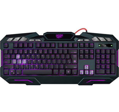 Defender Wired Gaming Keyboard Doom Keeper GK-100GL, black