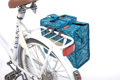 Newlooxs Bicycle Bag Forest Lilly, blue