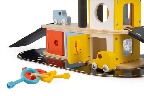 Janod Wooden Garage 2+