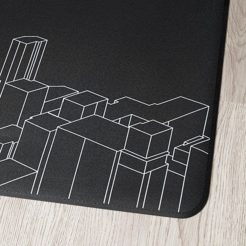LÅNESPELARE Floor protector, 110x100 cm