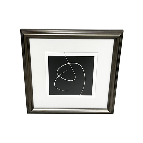 GoodHome Picture Frame Blanton 30 x 30 cm, antique silver