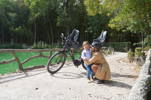 Bobike Bicycle Front Seat Mini Plus 9-15kg, urban black