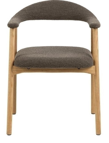 Dining Chair Addi, brown/oak