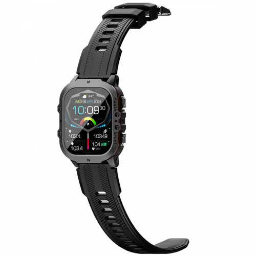 OUKITEL Smartwatch BT20 Rugged, black-orange