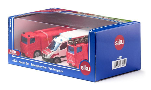Siku Emergency Vehicles Set S6326 3+